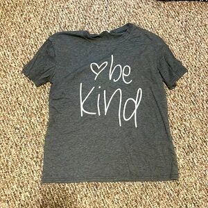 Gray “be kind” shirt - medium